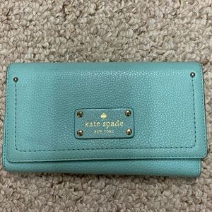 Blue Kate Spade ♠️ Wallet